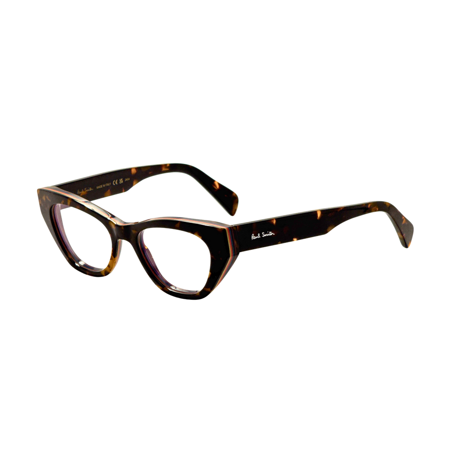 Preloved - Paul Smith Womens Korda 50mm Havana Multistripes Eyeglasses Ps24606-214-50 One Color