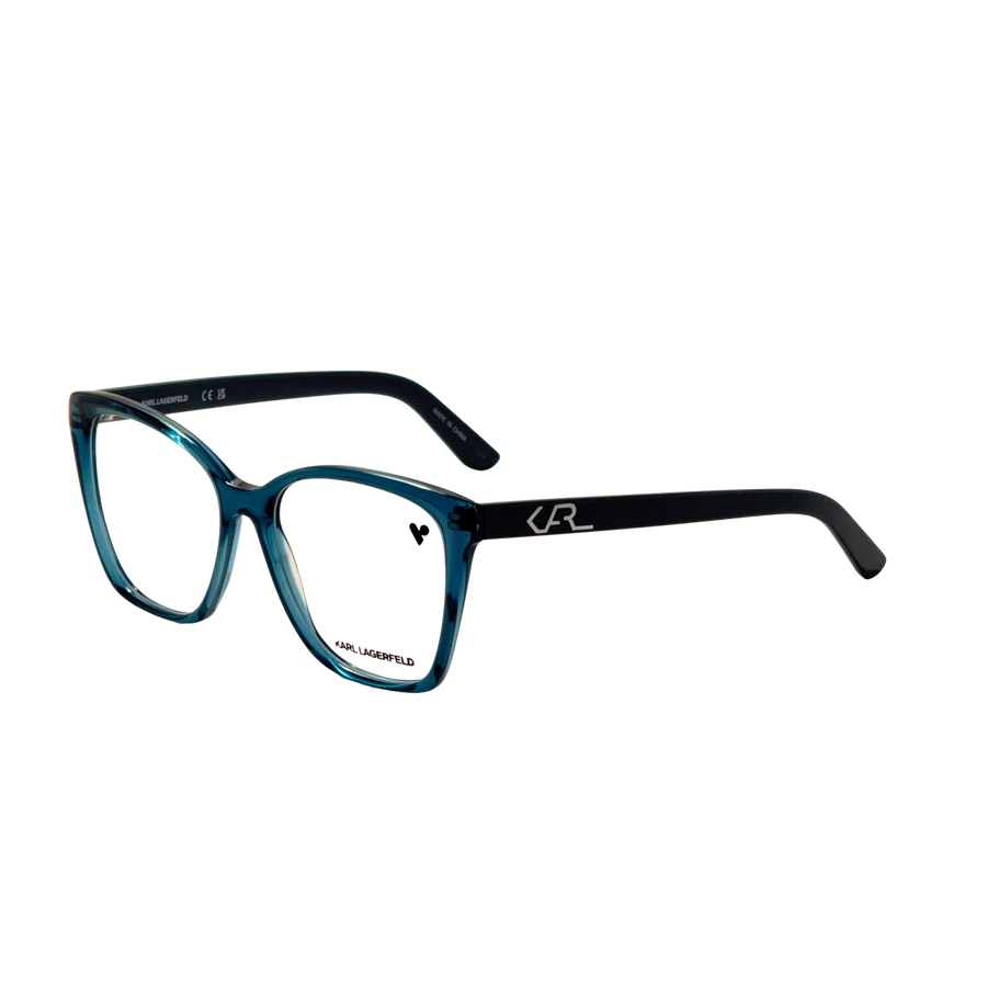 Preloved - Karl Lagerfeld Womens 54mm Petrol Eyeglasses Kl6050-425-54 One Color