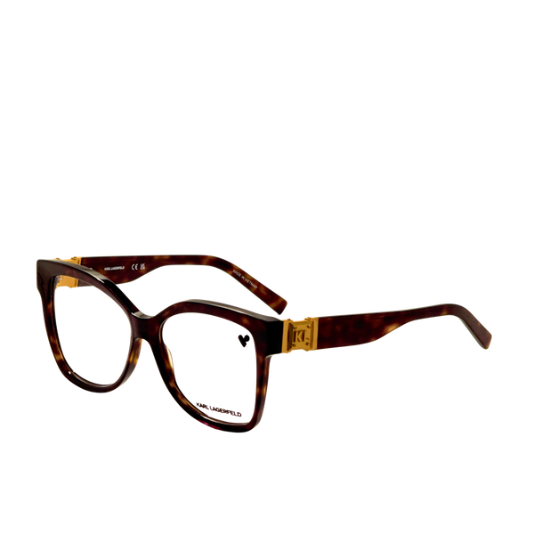 Preloved - Karl Lagerfeld Womens 55mm Dark Tortoise Eyeglasses Kl6149-242-55 One Color