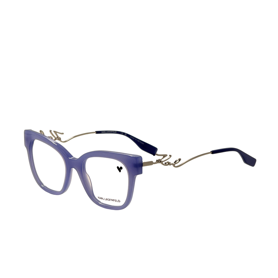 Preloved - Karl Lagerfeld Womens 52mm Sky Blue Eyeglasses Kl6191-423-52 One Color