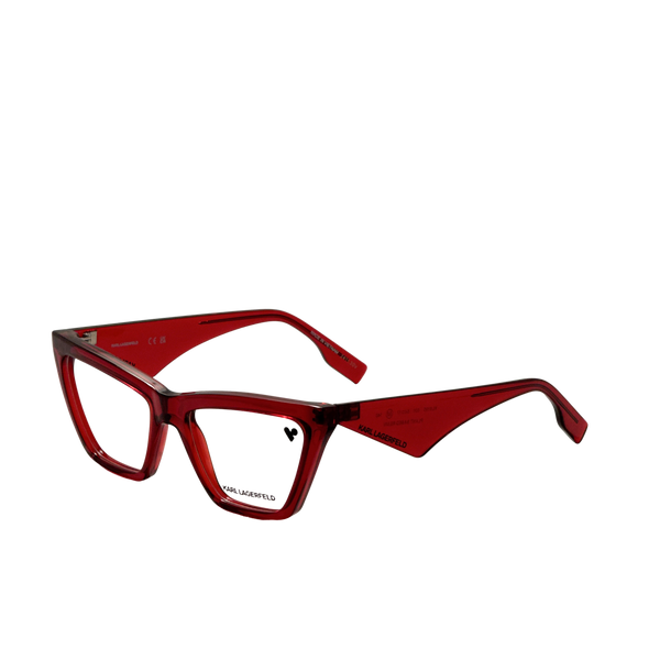 Preloved - Karl Lagerfeld Womens 54mm Crystal Red Eyeglasses Kl6195-600-54 One Color