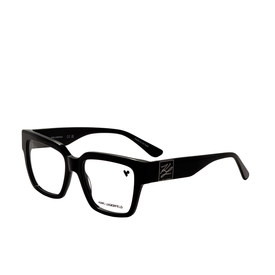Preloved - Karl Lagerfeld Womens 53mm Black Eyeglasses Kl6196-001-53 One Color