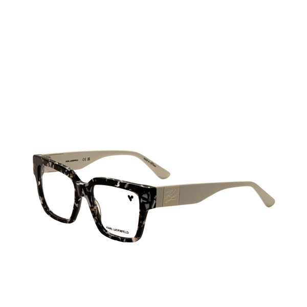 Preloved - Karl Lagerfeld Womens 53mm Marble Black Eyeglasses Kl6196-016-53 One Color