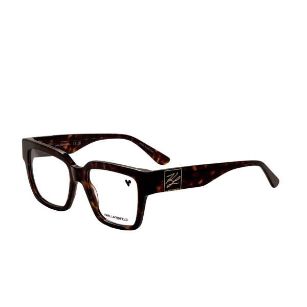 Preloved - Karl Lagerfeld Womens 53mm Dark Tortoise Eyeglasses Kl6196-242-53 One Color