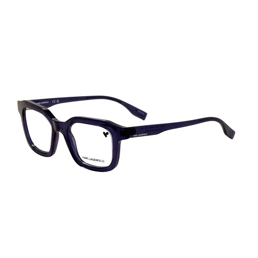 Preloved - Karl Lagerfeld Mens 50mm Blue Eyeglasses Kl6197-400-50 One Color