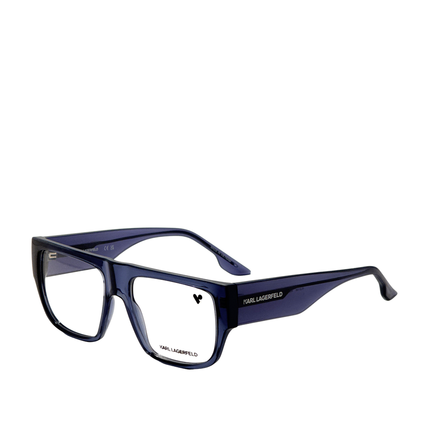 Preloved - Karl Lagerfeld Mens 56mm Blue Eyeglasses Kl6198-400-56 One Color