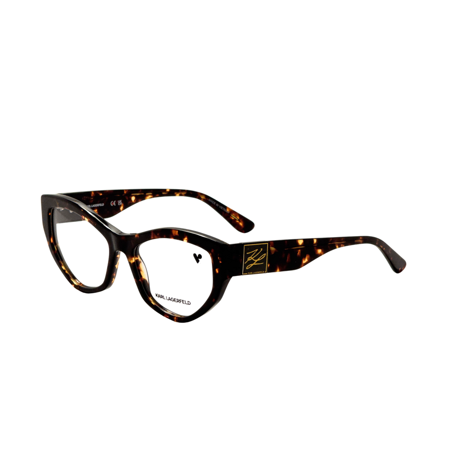 Preloved - Karl Lagerfeld Womens 55mm Dark Tortoise Eyeglasses Kl6211-242-55 One Color