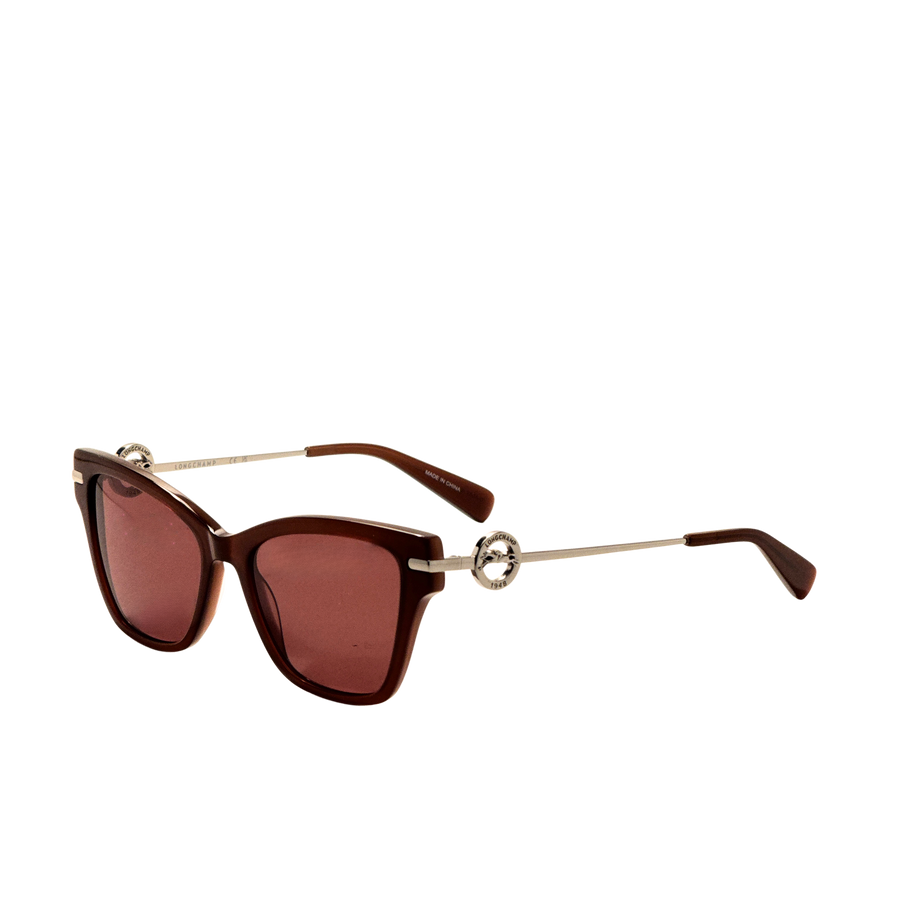 Preloved - Longchamp Womens 52mm Burgundy Sunglasses Lo737s-201-52 One Color