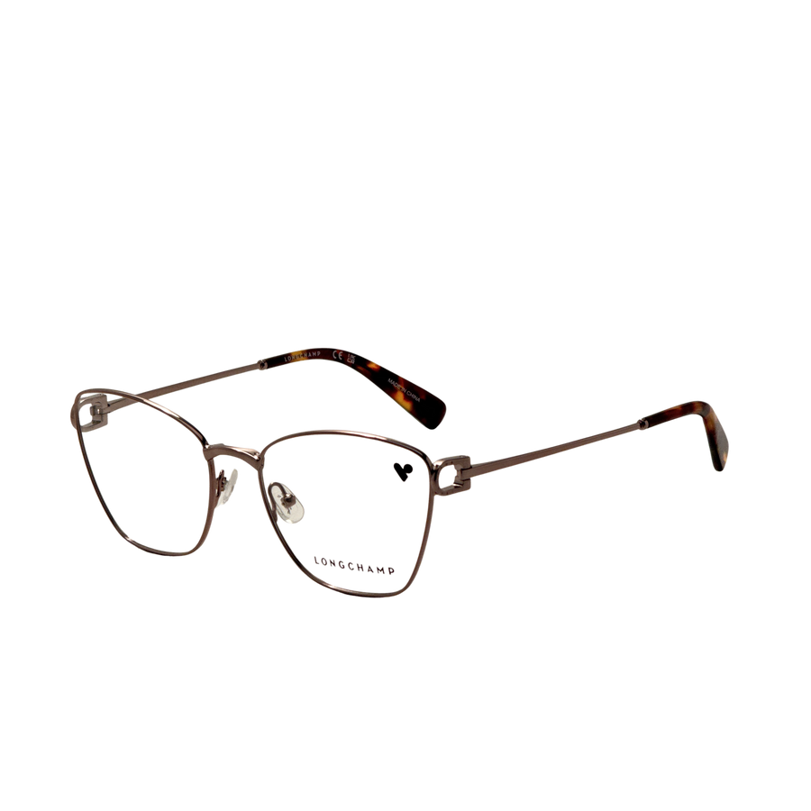 Preloved - Longchamp Womens 54mm Light Gold Azure Eyeglasses Lo2162-770-54 One Color