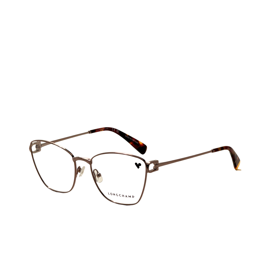 Preloved - Longchamp Womens 54mm Light Gold Azure Eyeglasses Lo2162n-770-54 One Color