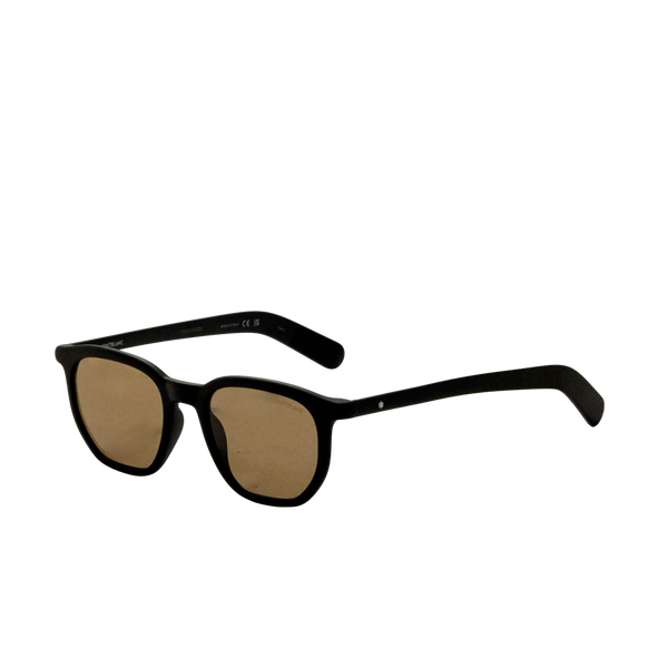 Preloved - Montblanc Mens 50 Mm Black Sunglasses Mb0352s-007 One Color