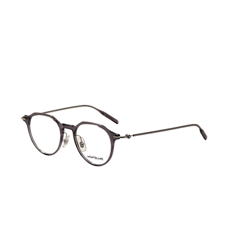 Preloved - Montblanc Mens 49 Mm Black Eyeglasses Mb0355o-003-49 One Color