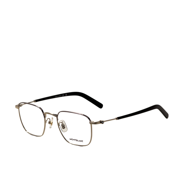 Preloved - Montblanc Mens 52 Mm Black Gold Eyeglasses Mb0389o-008-52 One Color
