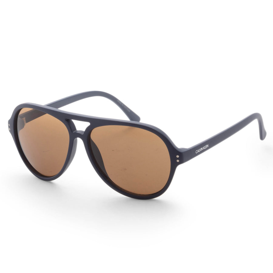 Preloved - Calvin Klein Unisex 58mm Matte Navy Sunglasses Ck19532sn-410 One Color