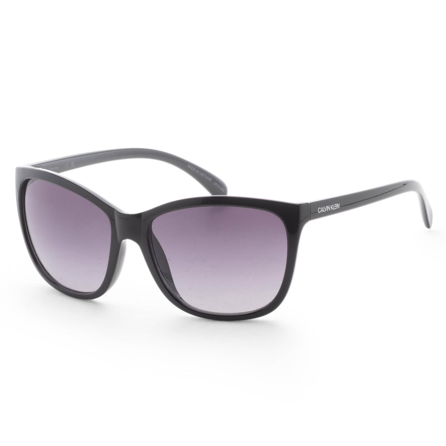 Preloved - Calvin Klein Womens 60mm Black Sunglasses Ck19565sn-001 One Color