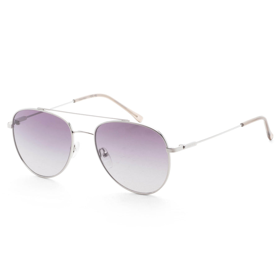 Preloved - Calvin Klein Mens 55mm Silver Sunglasses Ck20120sn-045 One Color