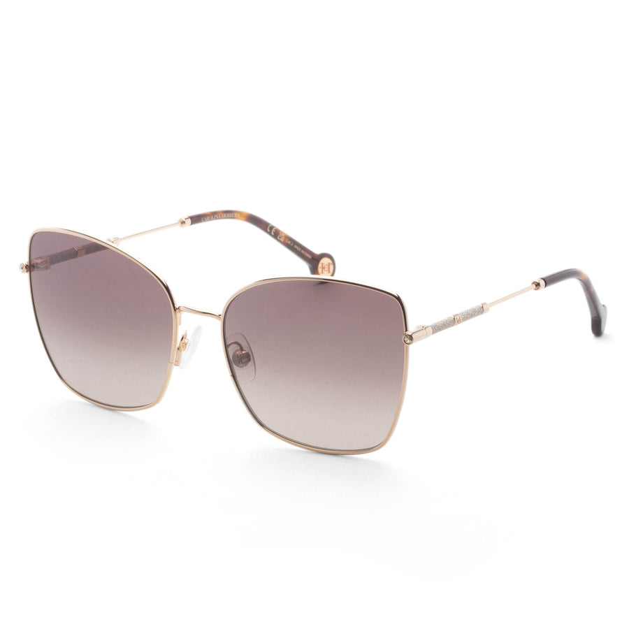 Preloved - Carolina Herrera Womens 59mm Rose Gold Sunglasses Her0133s-0000-Ha One Color