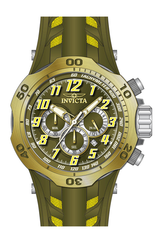 Preloved - Invicta Mens Venom 52mm Quartz Watch In-50509 One Color Watches