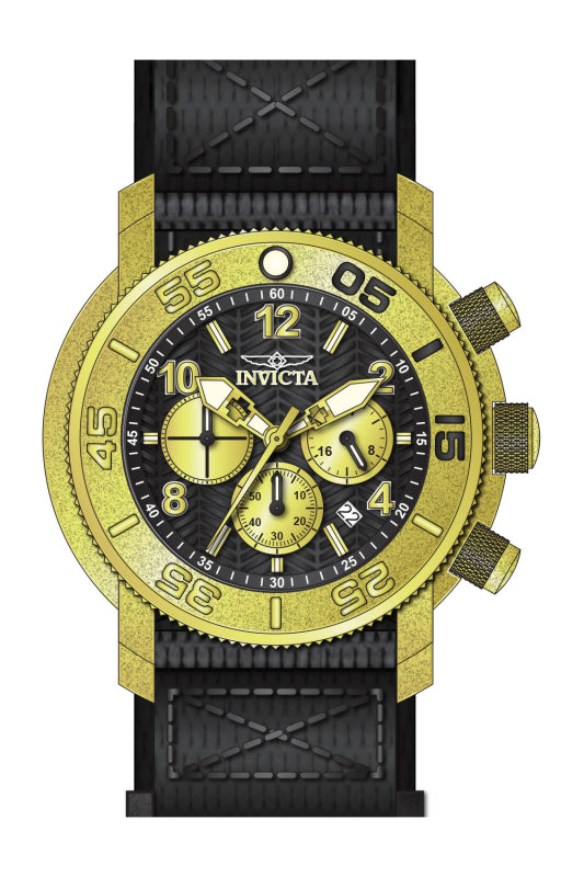Preloved - Invicta Mens Coalition Forces 50mm Quartz Watch In-50098 One Color Watches