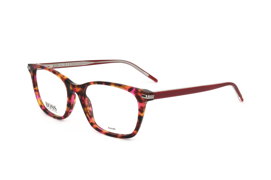 Preloved - Hugo Boss Womens 53mm Red Havana Eyeglasses Boss1269-0uc-53 One Color