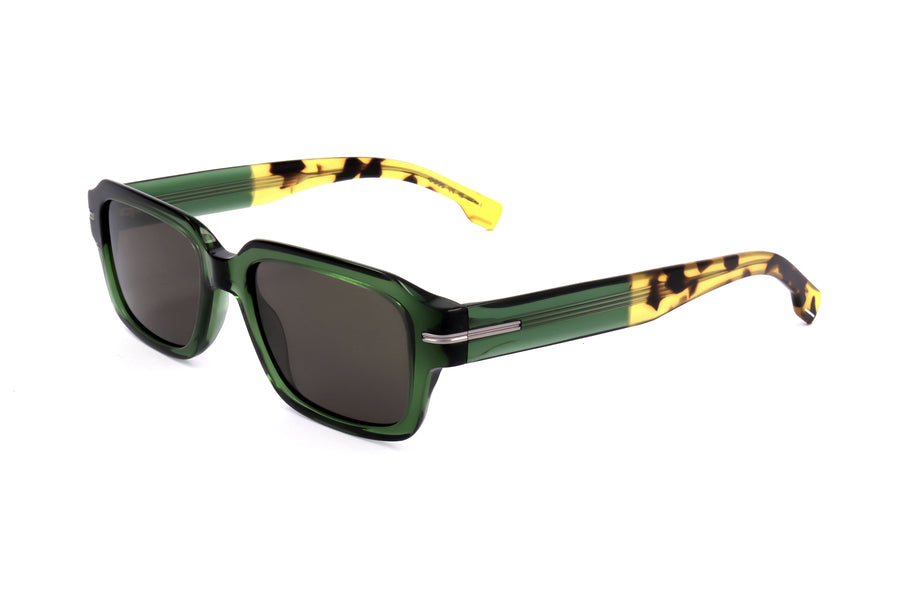 Preloved - Hugo Boss Mens 53mm Green Havana Sunglasses Boss1596-S-Xgw-53 One Color