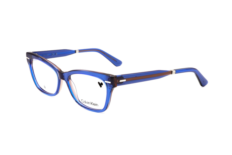 Preloved - Calvin Klein Womens 52 Mm Blue Eyeglasses Ck23512-538-52 One Color