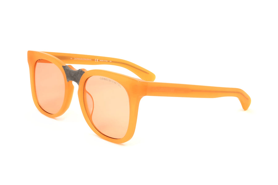 Preloved - Calvin Klein Unisex 52 Mm Milky Orange Sunglasses Cknyc1850s-870-52 One Color