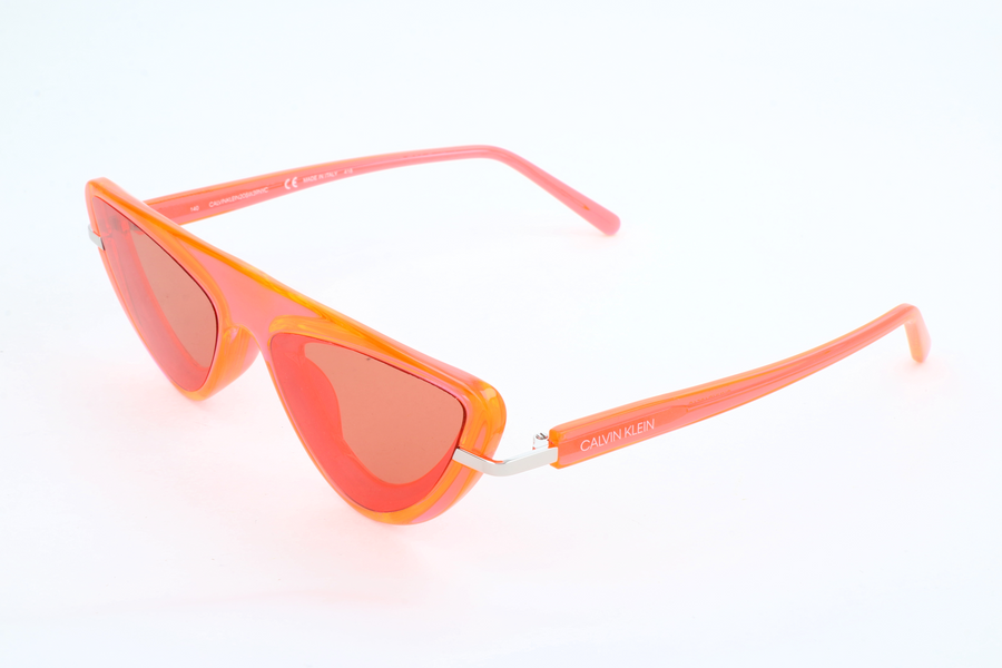 Preloved - Calvin Klein Unisex 57mm Orange Sunglasses Cknyc1951s-855-57 One Color