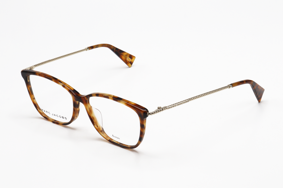 Preloved - Marc Jacobs Womens 52mm Havana Honey Eyeglasses Marc258-C9b-52 One Color