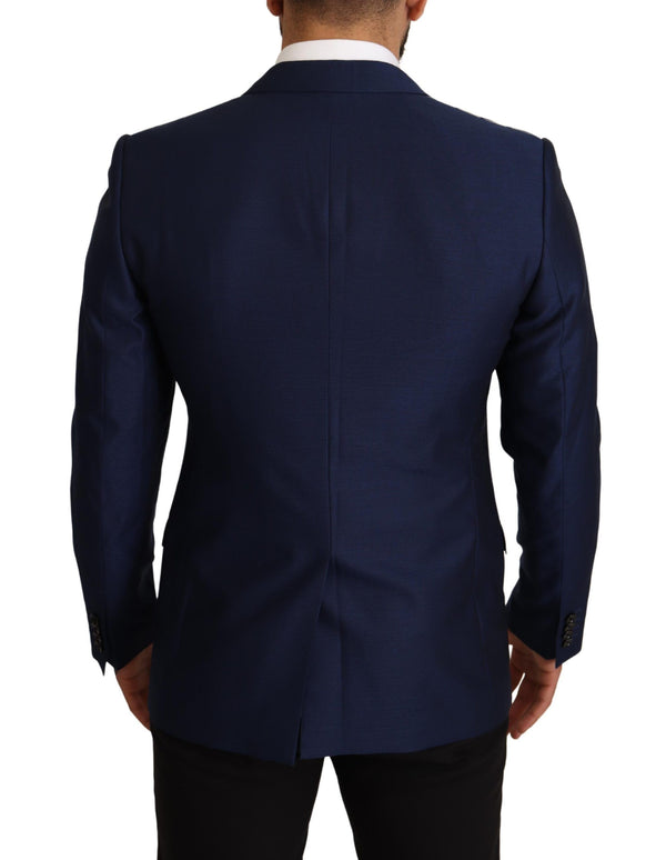 Dolce & Gabbana 100% Virgin Wool; Lining: 80% Silk blazer in navy