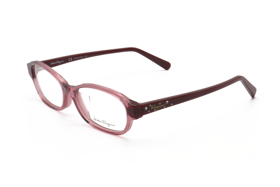 Preloved - Ferragamo Womens 53mm Rose-Bordeaux Eyeglasses Sf2795ra-780-53 One Color
