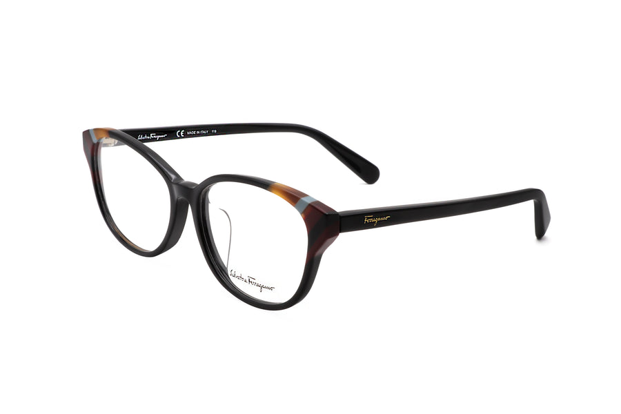 Preloved - Ferragamo Womens 54mm Black Eyeglasses Sf2809a-001-54 One Color