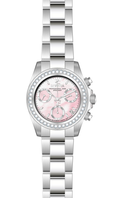 Preloved - Invicta Womens Elite Diamond 38mm Quartz Watch In-51110 One Color Watches
