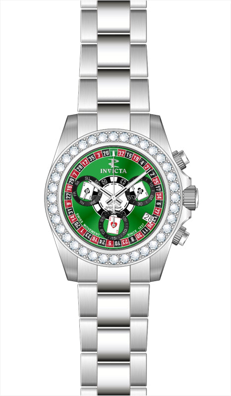 Preloved - Invicta Mens Elite Diamond 42mm Quartz Watch In-51107 One Color Watches