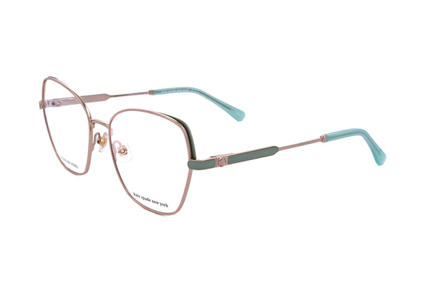 Preloved - Kate Spade Womens 54 Mm Gold Green Eyeglasses Zeena-G-Pef-54 One Color