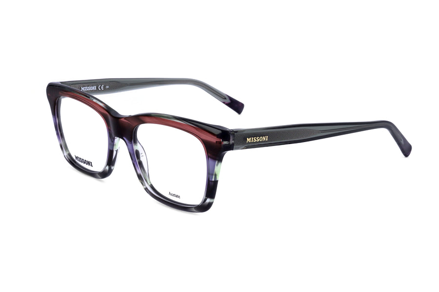 Preloved - Missoni Womens 50 Mm Violet Brown Horn Eyeglasses Mis0117-L7w-50 One Color