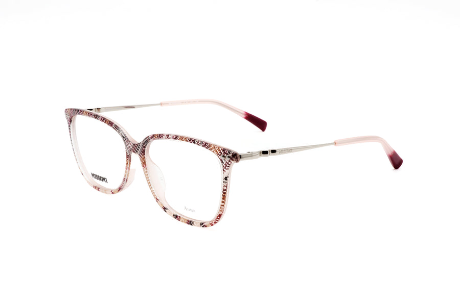 Preloved - Missoni Womens 53 Mm Cherry Pattren Pink Eyeglasses Mis0085-Q5t-53 One Color