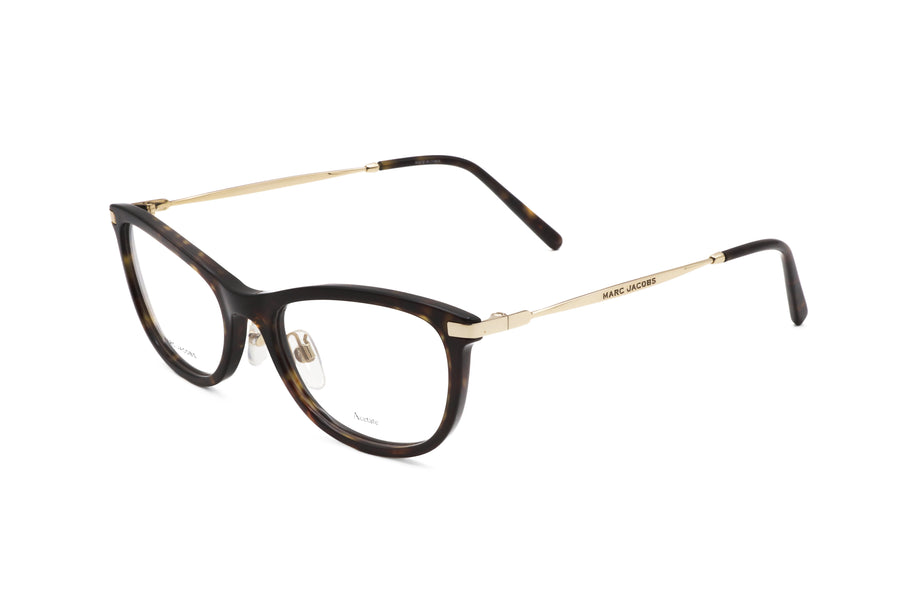 Preloved - Marc Jacobs Womens 53 Mm Havana Eyeglasses Marc668g-0086-17 One Color
