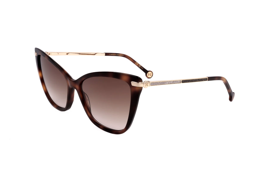 Preloved - Carolina Herrera Womens 57 Mm Havana Sunglasses Her0262-S-086-57 One Color