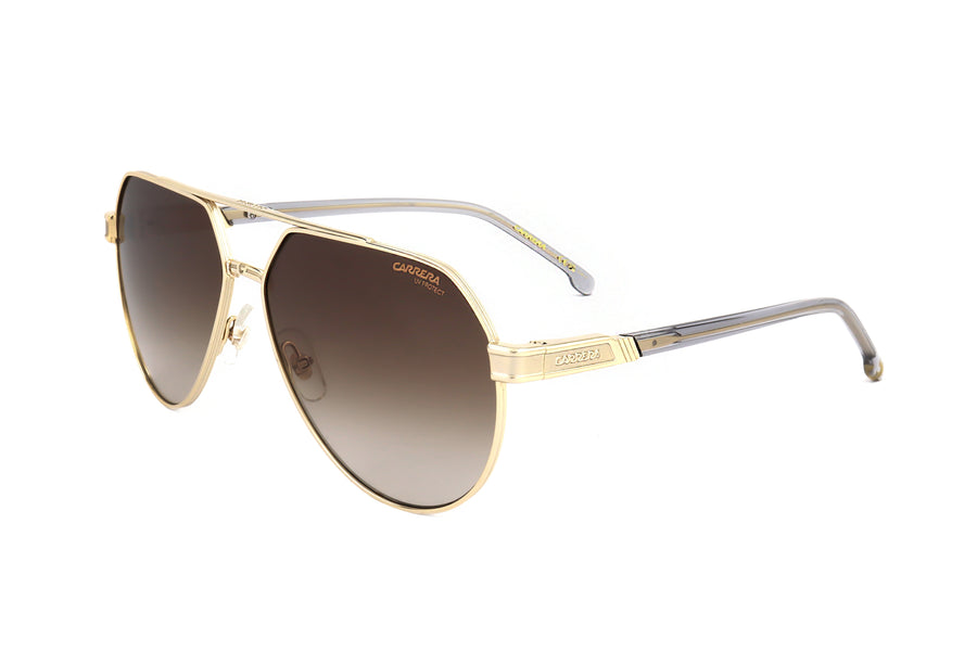 Preloved - Carrera Mens 62 Mm Gold Sunglasses Carrera1067-S-2f7-62 One Color
