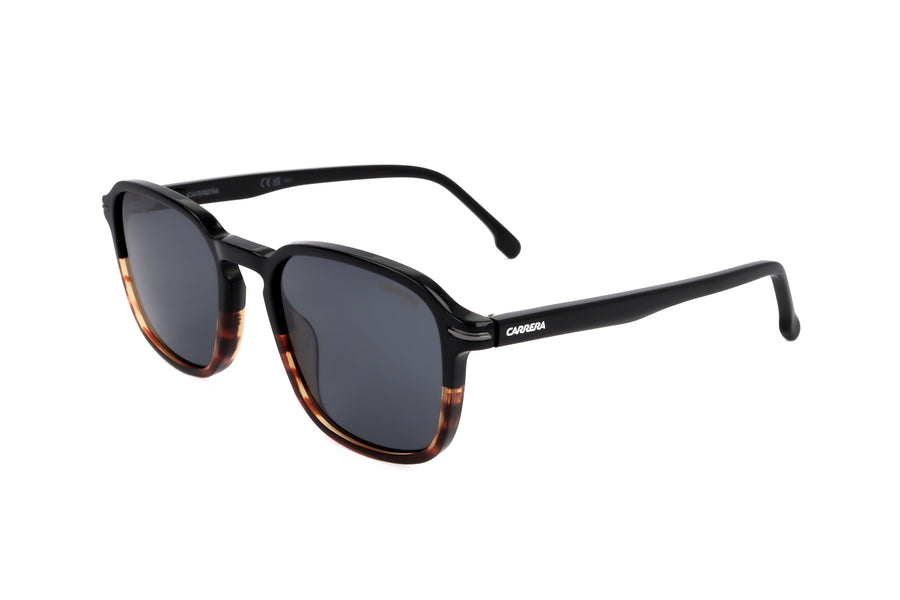 Preloved - Carrera Mens 53 Mm Black Havana Sunglasses Carrera328-S-Wr7-53 One Color