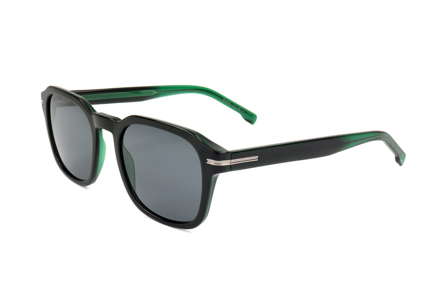 Preloved - Hugo Boss Mens 51 Mm Grey Green Sunglasses Boss1627-S-3u5-51 One Color