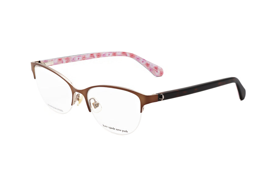 Preloved - Kate Spade Womens 51 Mm Matte Brown Eyeglasses Adalina-4in-51 One Color
