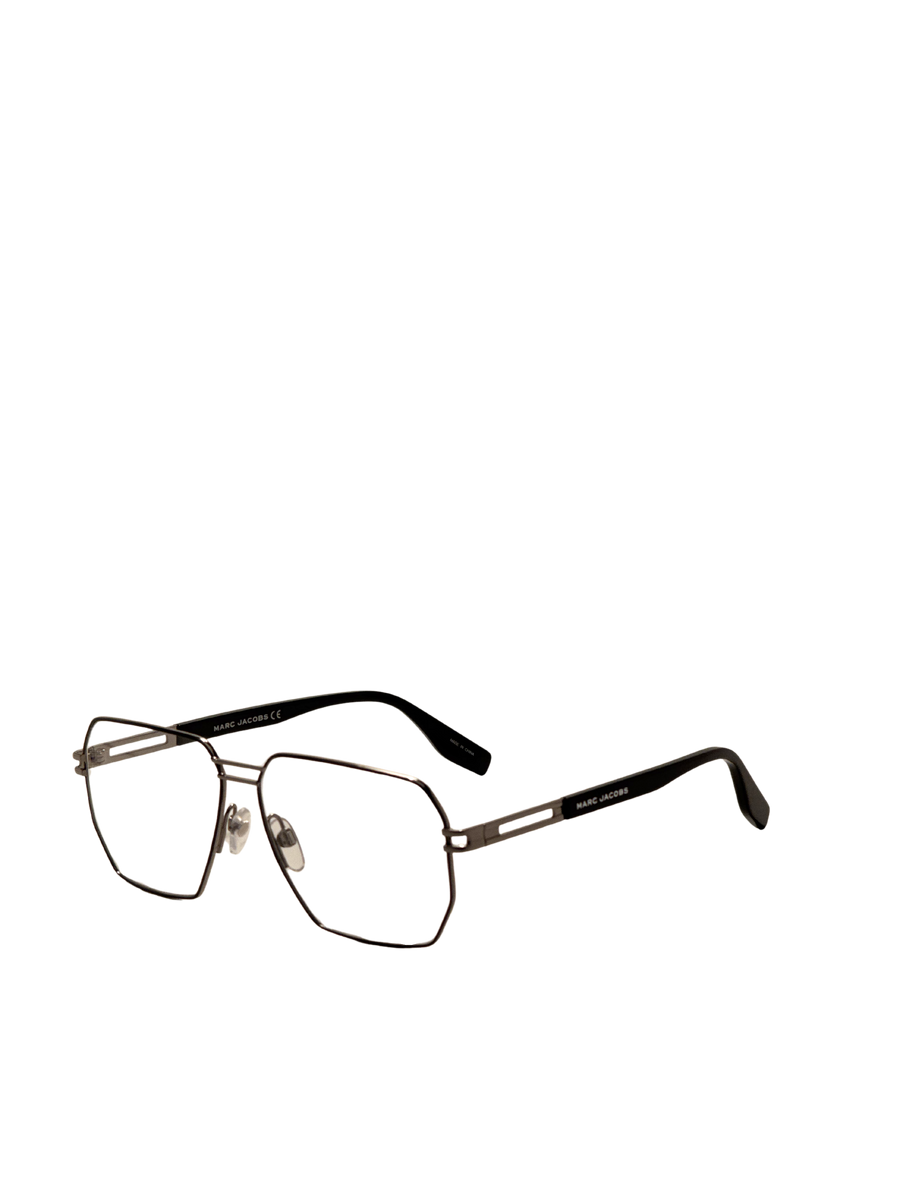 Preloved - Marc Jacobs Mens 59mm Ruthenium Black Eyeglasses Marc635-85k-59 One Color