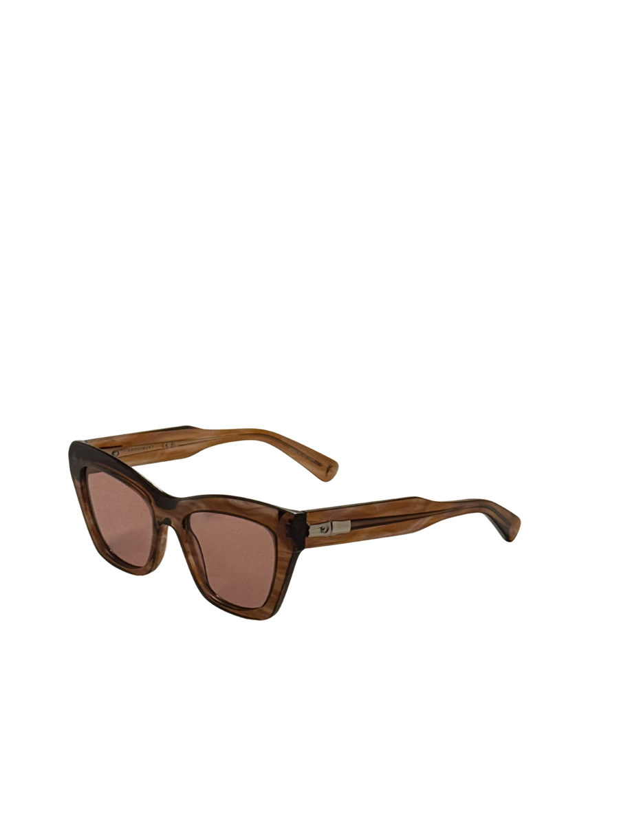 Preloved - Longchamp Womens 53mm Brown Sunglasses Lo777sn-211-53 One Color