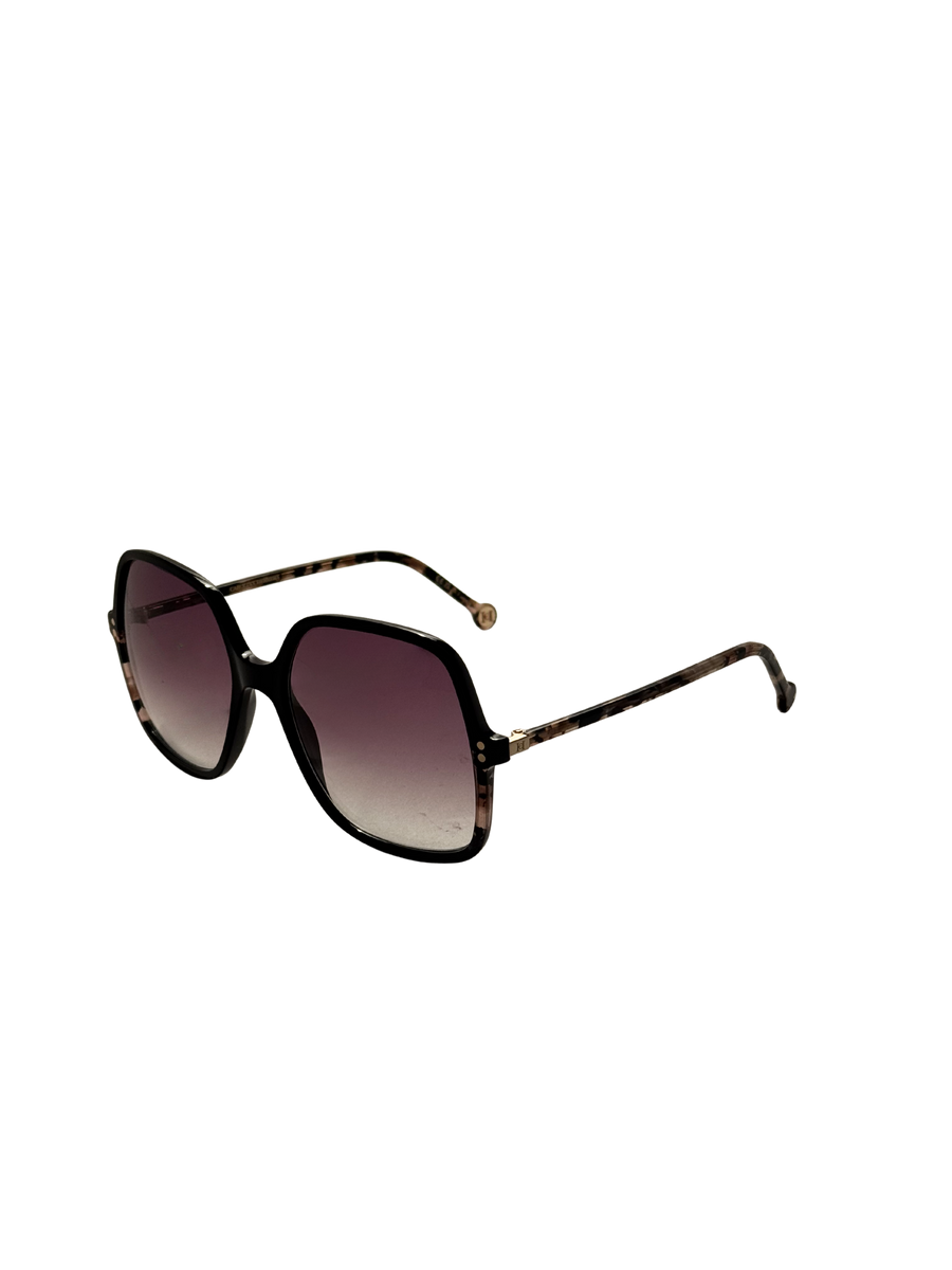 Preloved - Carolina Herrera Womens 56 Mm Black Havana Sunglasses Her0244-S-Wr7-56 One Color