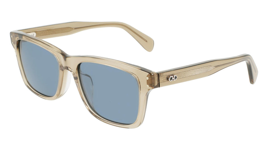 Preloved - Ferragamo Unisex 54 Mm Transparent Sand Sunglasses Sf1039s-278-54 One Color