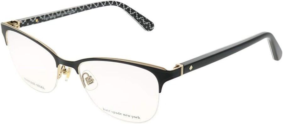 Preloved - Kate Spade Womens 52 Mm Black Eyeglasses Brieana-807-52 One Color