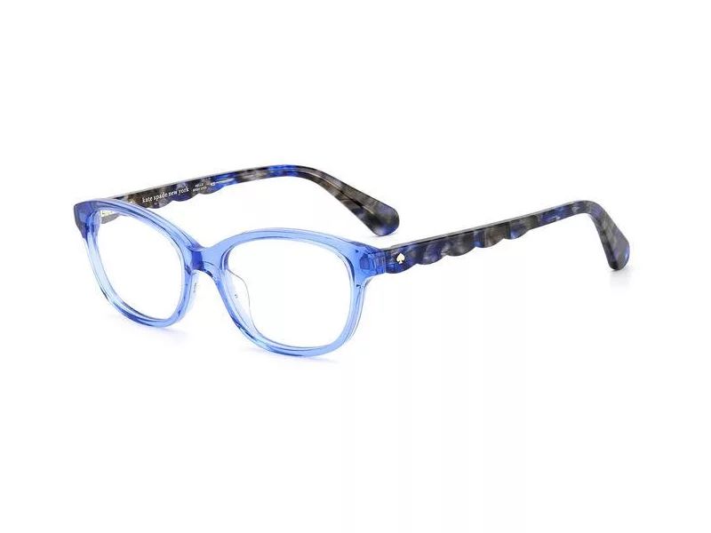 Preloved - Kate Spade Unisex Kids 48 Mm Clear Blue Havana Eyeglasses Jemma-Pjp-48 One Color