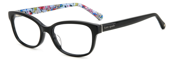 Preloved - Kate Spade Womens 51 Mm Pattern Black Eyeglasses Violette-7rm-51 One Color